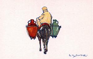 Scenes d'Afrique du Nord par Edourd Marcel Sandoz (1)
